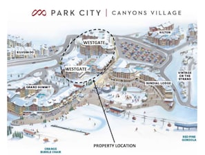 Property is located in the very heart of Park City's Canyons Village