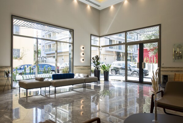 Interior entrance