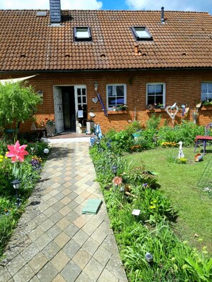 Blick zum Haus