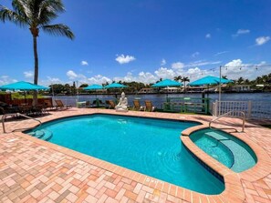 Heated pool and hot tub