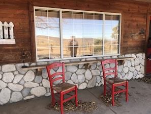 open views and magical boulders right outside the front door