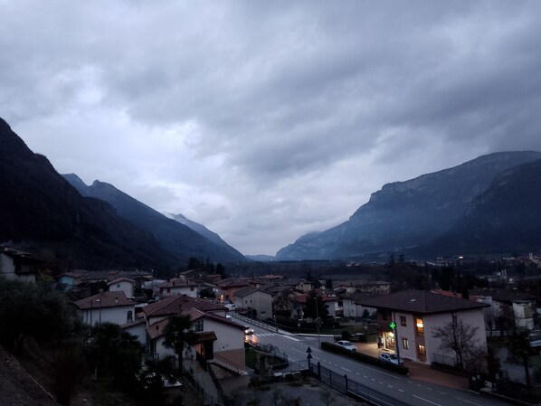 Blick von der Unterkunft