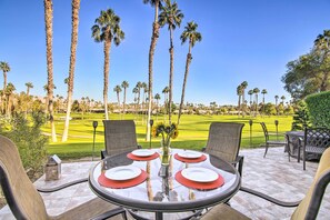 Private Patio | Golf Course View