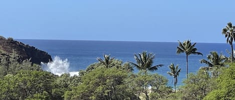 One of the only units with views of crashing surf on Kiaka Rock and Kephui Beach