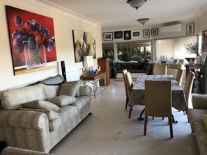 Dining Area and reading spaces
