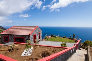 View of the house looking to the sea