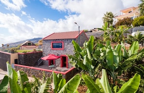 View of the cute house