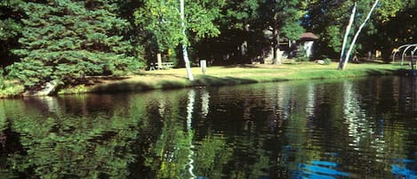 The Channel Home is one of the most peaceful vacation sites you'll find on Gull.