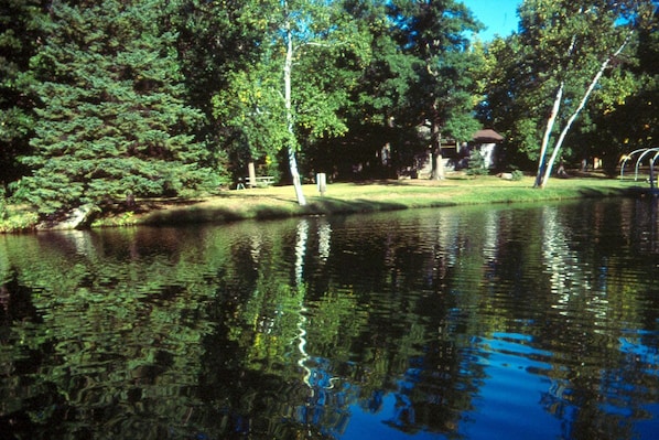 The Channel Home is one of the most peaceful vacation sites you'll find on Gull.