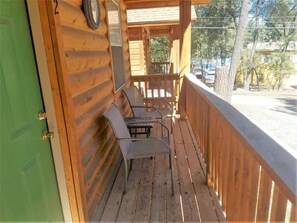Covered entry deck