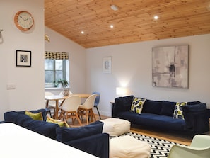 Open plan living space | Hen Harrier Lodge, St Columb Major, near Padstow