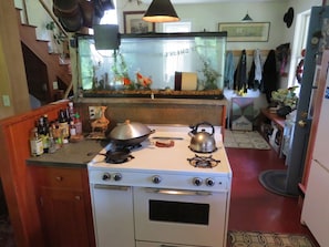 Vintage stove with oven...great for making those wonderful country meals...