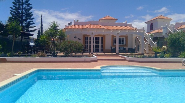 Villa and Pool
