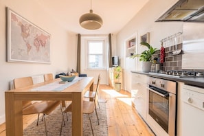 Flexible communal space.