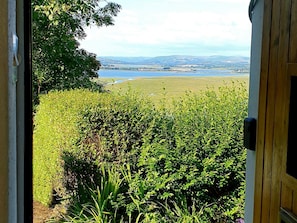 Wonderful view from front door | Bryn Heulog, Penclawdd, near Swansea