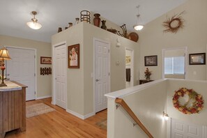 Entry of home.  Washer & dryer in closet.