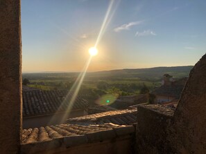 Vue depuis l’hébergement