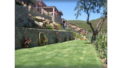 Villa caposchiera with garden and panoramic terrace
