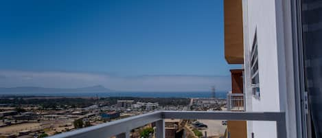 The view from one of our balconies.