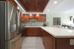High-end design throughout the unit.