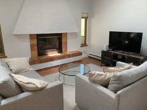 Enjoy games with the family, cocktails with friends, and a cozy fire