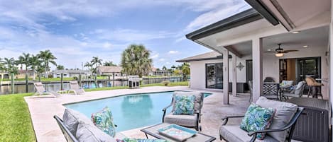 Cape Coral Vacation Rental | 4BR | 2BA | Step-Free Access | 1,900 Sq Ft