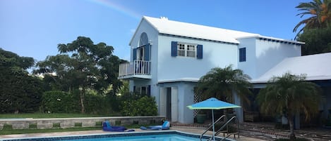 Rainbow's End - pot of gold at The Pool House!