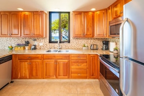 Enjoy ocean views while cooking in your kitchen!