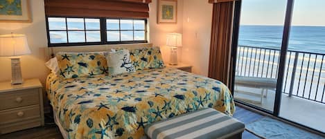 Master Bedroom King with Ocean Views