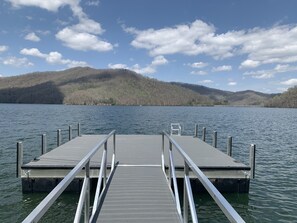 Enjoy the majestic views and dock your boat for fun on the water.