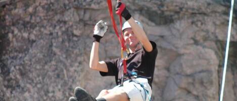 Ziplining