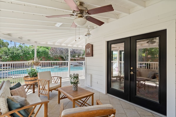 Backyard Covered Patio