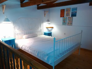 Loft with 1 double bed