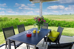 Ausblick von der Terrasse