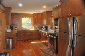 Large kitchen great for groups.