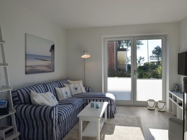 Ferienwohnung Skagen Wohnbereich