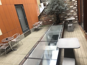 Vista del balcone