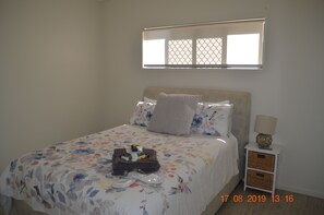 bedroom 1. all with air conditioner.