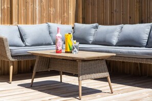 Patio with outdoor lounge