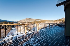 Awesome views (Deck furniture is set on the deck outside of winter)