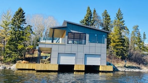 The new boathouse
