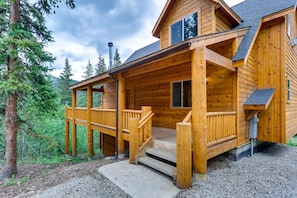 You will love the amazing deck which wraps around 3 sides of the home giving a unique mountain view in each direction.