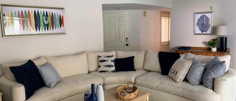 Entire condo has been painted and furnishings updated
