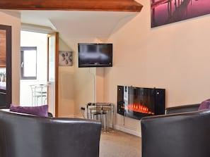 Living room | The Stable Loft - The Stables Apartments, Bowness on Windermere