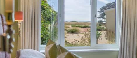 Marsh View boasts unspoilt views across Hazlewood Marsh