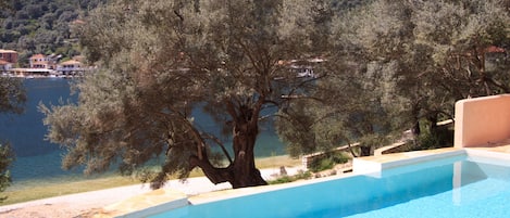 Swimming pool near the beach