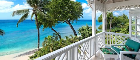 View of the Caribbean Sea from Master Bedroom