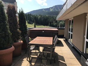 Private patio