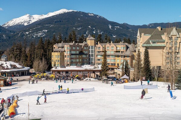 View of complex from slopes