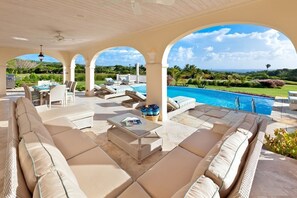 Breezy outdoor living area
